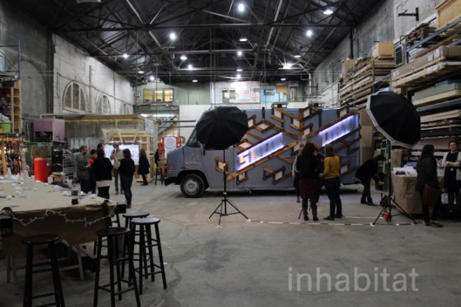 snow day, snow day truck, nyc food trucks, food trucks, green food trucks, drive change, situ, situ studio, at risk youth, nyc foodies, maple syrup, social justice, jordyn lexton, brooklyn navy yard, recycled design, eco design, sustainable design, reclaimed wood, mobile food truck