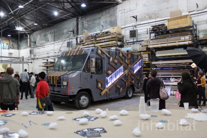 snow day, snow day truck, nyc food trucks, food trucks, green food trucks, drive change, situ, situ studio, at risk youth, nyc foodies, maple syrup, social justice, jordyn lexton, brooklyn navy yard, recycled design, eco design, sustainable design, reclaimed wood, mobile food truck