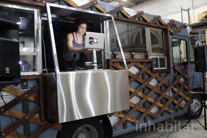 snow day, snow day truck, nyc food trucks, food trucks, green food trucks, drive change, situ, situ studio, at risk youth, nyc foodies, maple syrup, social justice, jordyn lexton, brooklyn navy yard, recycled design, eco design, sustainable design, reclaimed wood, mobile food truck