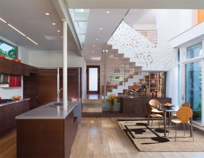 +2edison7, studio 27 architects, green design, sustainable design, green architecture, sustainable architecture, green building, leed platinum, studio twenty seven architecture, virginia, arlington, green renovation, daylighting