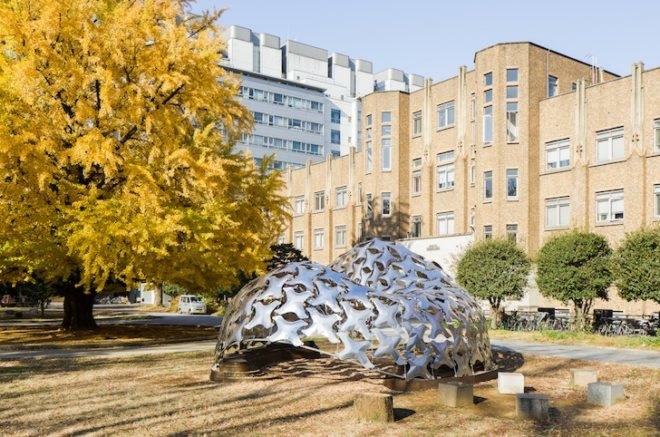 Ninety-Nine Failures Pavilion, kengo kuma, University of Tokyo, Digital Fabrication Lab, tensegrity, tensegrity pavilion, buckminster fuller, yusuke obuchi, grasshopper, kangaroo, prestressed cables