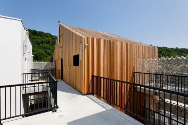 Aquitanis Community Housing, Marjan Hessamfar & Joe Vérons Architectes, architecture, Floirac, France, community housing, energy efficiency public housing, multi-layered architecture, public projects, french architecture