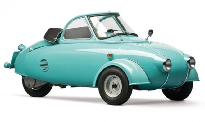 transportation, Carl Jurisch, 1957 Motoplan, single seat car, urban sprawl, urban traffic, traffic congestion, German engineered cars, single occupancy cars, tiny cars, micro cars