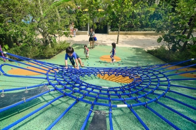 Gardens by the Bay, Far East Organization Children's Garden, Grant Associates, landscape architecture, singapore, treehouses, wetland, horticulture, tropical landscape, play space, children's garden