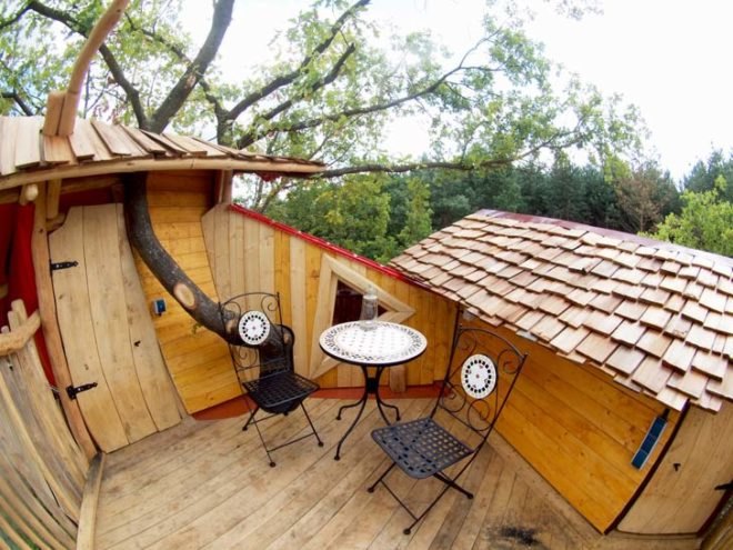 treehouses, kulturinsel einsiedel, handbuilt treehouses, sustainable building, wood crafts, treehouse hotel, german treehouse hotel,