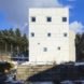 case house, Jun Igarashi Architects, loft house, open floor plan, japanese architecture, cuboid architecture, full height wall partitions, green wall, wooden loft, sapporo, mezzanine