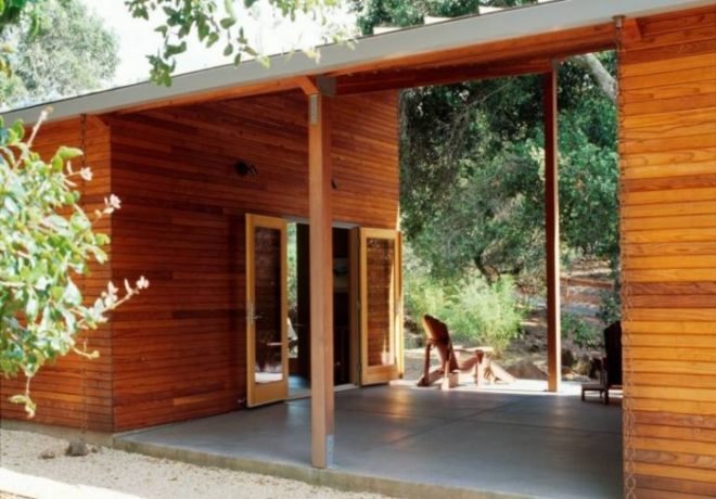 Klopf Architects, Manzanita House, Fairfield, California, architecture, sustainable materials, sustainable building, passive heating and cooling systems, FSC-certified redwood siding,