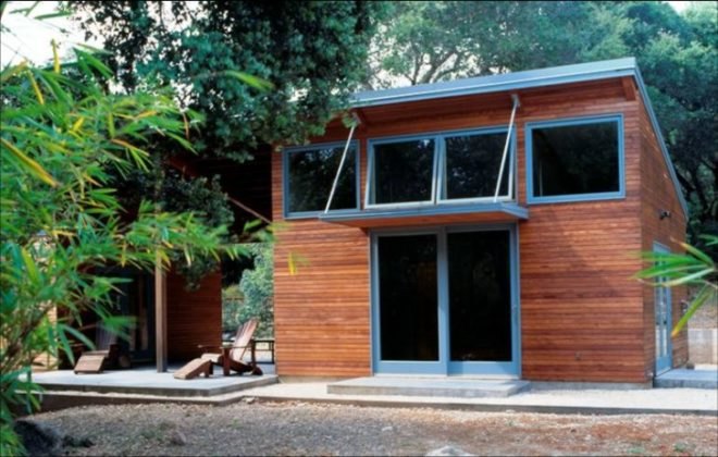 Klopf Architects, Manzanita House, Fairfield, California, architecture, sustainable materials, sustainable building, passive heating and cooling systems, FSC-certified redwood siding,