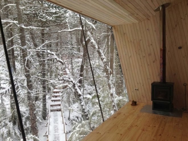 MCD arquitectos, winter cabin In Malacahuello, Araucanía Region, small homes, architecture, architecture in chile, rustic architecture, forest homes, wood cabins, chilean architects,