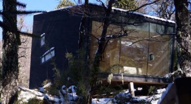 MCD arquitectos, winter cabin In Malacahuello, Araucanía Region, small homes, architecture, architecture in chile, rustic architecture, forest homes, wood cabins, chilean architects,
