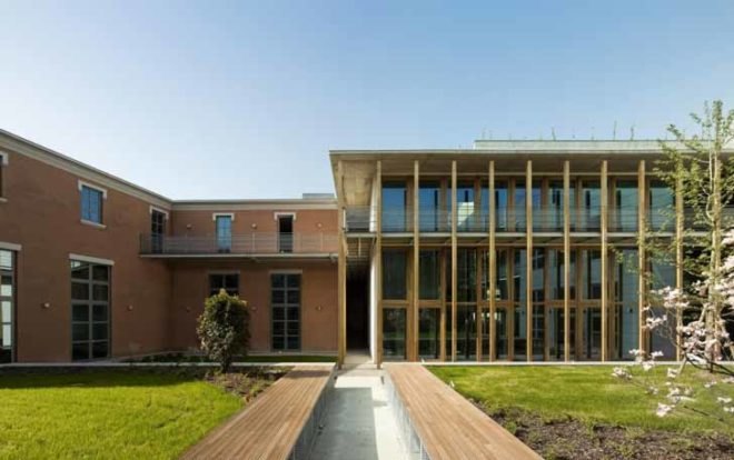 Giuseppe Tortato, Giuseppe Tortato Morimondo 23, Milan architecture, Milan architects, green renovation, old factory renovation, concrete facades, minimalist architecture