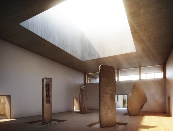 Museo Maya de America, Harry Gugger Studio, over under, Guatemala city, museum design, mayan civilization, pre-columbian architecture, daylighting, cenote, landscaped rooftop, ventilation, central America,