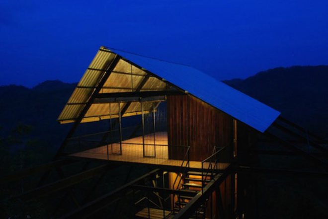 Narein Perera, Elevated Bungalow Mathugama, Sri Lanka, on stilts, elevated refuge, fast growing bamboo, local timber, Architecture, Daylighting, Sustainable Building