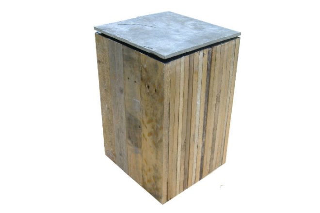 Pallet Furniture, Gas & Air Studios, shipping pallet, shipping pallet furniture, pallet coffee table, pallet table, guy burnett