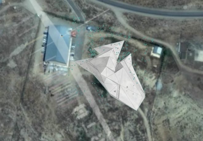 polur, New Wave Architecture, rock climbing, mount damavand, rock climbing hall, moment resisting frames, tubular trusses, base camp, mountaineering, fiber cement panels
