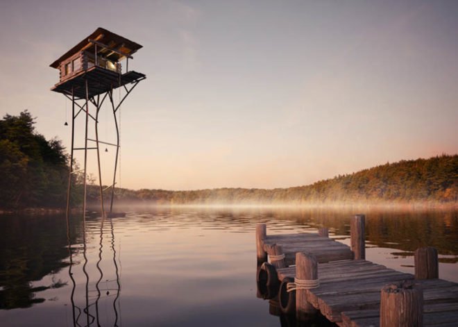 green design, eco design, sustainable design, Jack Daws, Olson Kundig Architects, Walden Pond, The House That Jack BUilt, cabin on a lake, environmental destruction