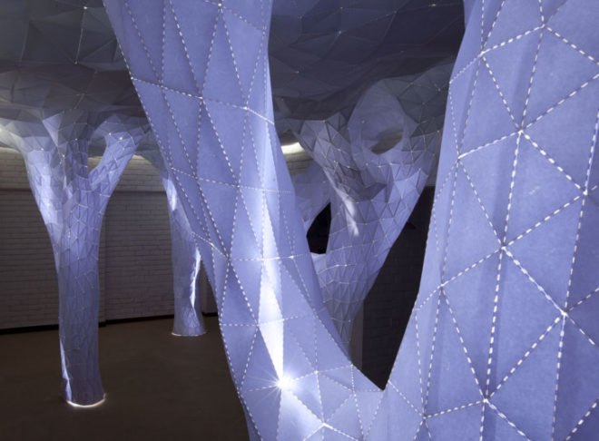 green design, eco design, sustainable design, Orproject, LED installation, VANA, INdia Design Forum