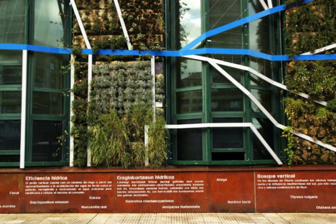 Palace of Congresses, Urbanarbolismo, unusualgreen, vertical garden, green facade, vitoria-gasteiz, living wall