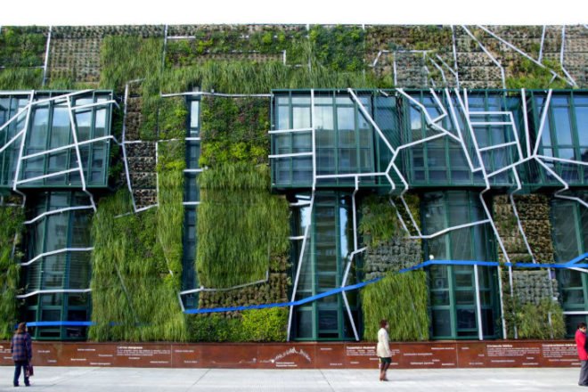Palace of Congresses, Urbanarbolismo, unusualgreen, vertical garden, green facade, vitoria-gasteiz, living wall