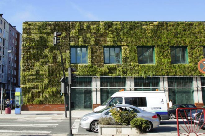 Palace of Congresses, Urbanarbolismo, unusualgreen, vertical garden, green facade, vitoria-gasteiz, living wall