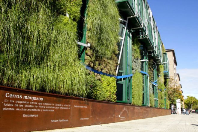 Palace of Congresses, Urbanarbolismo, unusualgreen, vertical garden, green facade, vitoria-gasteiz, living wall