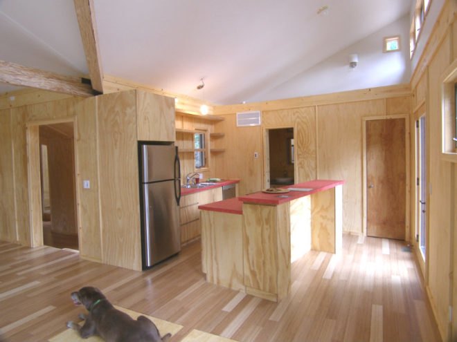 Prefab Cottage, MF Architect, pre-fab cottage, traverse city, michigan, prefab housing, modular housing