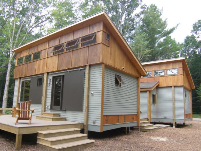 Prefab Cottage, MF Architect, pre-fab cottage, traverse city, michigan, prefab housing, modular housing