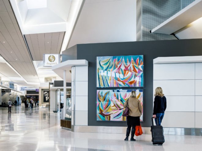 SFO T3BAE Sneak Peak, Gensler, Terminal 3, SFO, leed gold, eco airport, airport terminal, san francisco