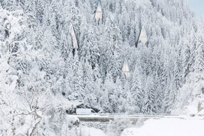 Single Pole House, Konrad Wójcik, a-frame, cabin, minimal footprint, eco cabin, eco retreat,