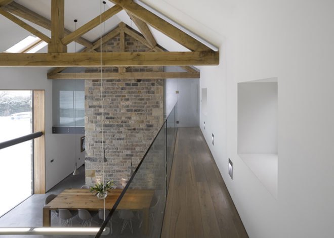 green design, eco design, sustainable design, adaptive reuse, Cat Hill barn, Snook Architects, Yorkshire barn home