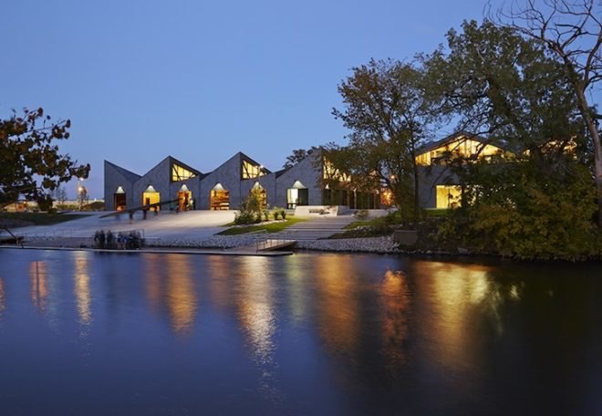 studio gang architects, boathouse, chicago river, clark park, wms boathouse, rowing facility, sweep rowing, Rahm Emanuel, hicago Rowing Foundation, passive solar design