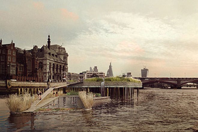 Studio Octopi, Swimming in the River Thames, London, floating pool, clean river, London As It Could Be Now, Thames Baths Project, Architecture, gallery, London, Water Issues
