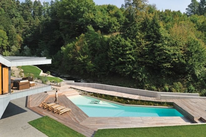 superform, Ljubno ob Savinji, Piranesi Award, Through the Deck into Life, rheinzink, social spaces, contemporary villa, timber villa, timber house