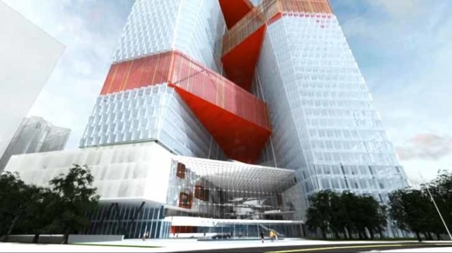 NBBJ architecture, NBBJ Shenzhen, NBBJ Tencent, Tencent Corporate Headquarters, Tencent Shenzhen, Shenzhen architecture, China architecture, skyscraper design, office towers Shenzhen, office towers, HQ towers, sustainable skyscraper, carbon emission cut