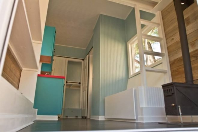 The Wedgie, Tiny Happy Homes, tiny homes, architecture, reclaimed wood, sustainable building, sustainable building materials, the wedgie retirement house, tiny home architecture