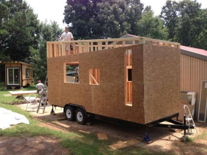 The Wedgie, Tiny Happy Homes, tiny homes, architecture, reclaimed wood, sustainable building, sustainable building materials, the wedgie retirement house, tiny home architecture
