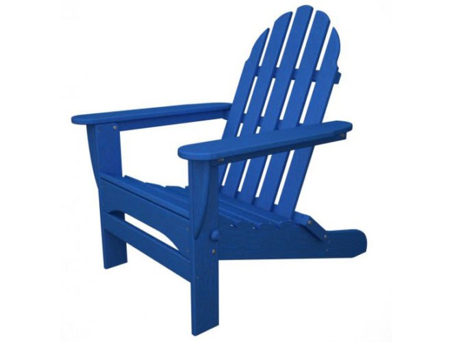 Vermont Woods Studios, Polywood, recycled plastic, recycled furniture, green design, sustainable design, recycled plastic chair, adirondack chair, green interiors, sustainable interiors, green outdoor furniture, recycled plastic furniture