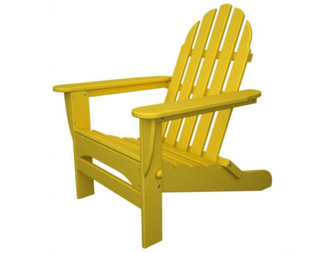 Vermont Woods Studios, Polywood, recycled plastic, recycled furniture, green design, sustainable design, recycled plastic chair, adirondack chair, green interiors, sustainable interiors, green outdoor furniture, recycled plastic furniture