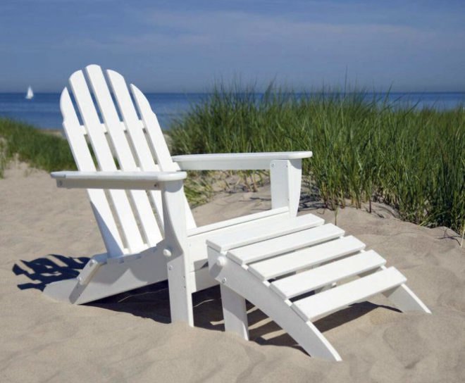 Vermont Woods Studios, Polywood, recycled plastic, recycled furniture, green design, sustainable design, recycled plastic chair, adirondack chair, green interiors, sustainable interiors, green outdoor furniture, recycled plastic furniture