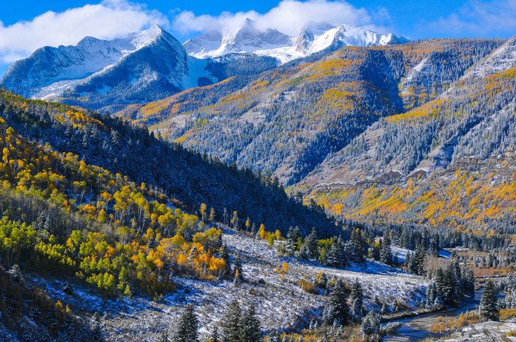 Mountains, mountain range, nature