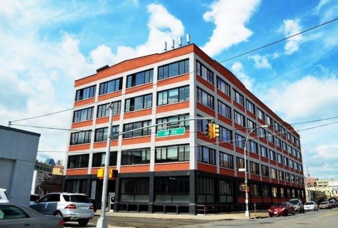 paper factory hotel, long island city, renovated warehouse, industrial chic, queens hotel, queens, paper factory, arts community, renovated factory