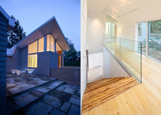Robert Maschke Architects, Brahler Residence, shake clad structure, wood shake roof, wood shake facades, articulated roodf, cottage renovation,