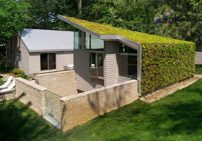 Robert Maschke Architects, Brahler Residence, shake clad structure, wood shake roof, wood shake facades, articulated roof, cottage renovation,