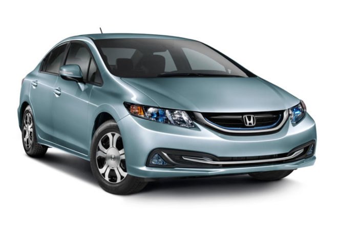 Honda, Honda Civic, Honda Civic Hybrid, Honda Civic Natural Gas, Honda hybrid, hybrid, natural gas car, hybrid car, green car, green transportation, electric motor