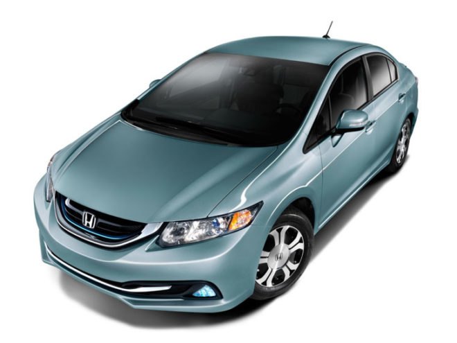 Honda, Honda Civic, Honda Civic Hybrid, Honda Civic Natural Gas, Honda hybrid, hybrid, natural gas car, hybrid car, green car, green transportation, electric motor