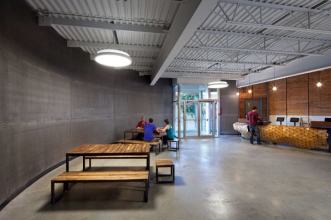 Allez Up Climbing Gym, Smith Vigeant Architectes, allez up, montreal, climbing gym, adaptive reuse, sugar refinery, brownfield redevelopment