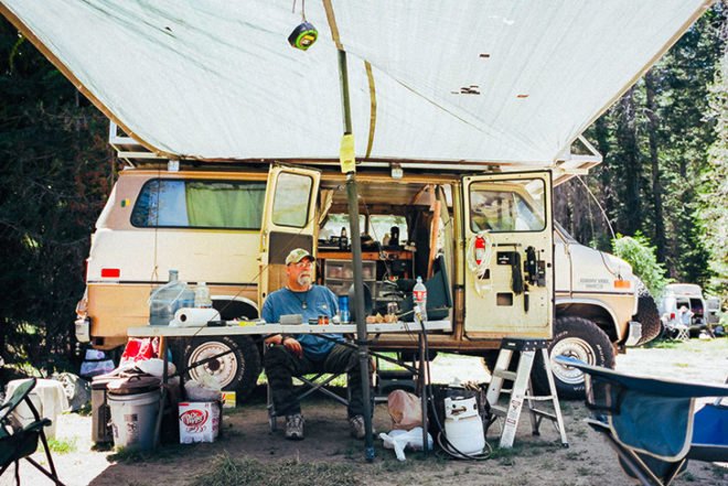 Andrew Waits, Art, Boondock, US nomad, people living in cars, Renewable Energy, Photography, solar power, living outside the system