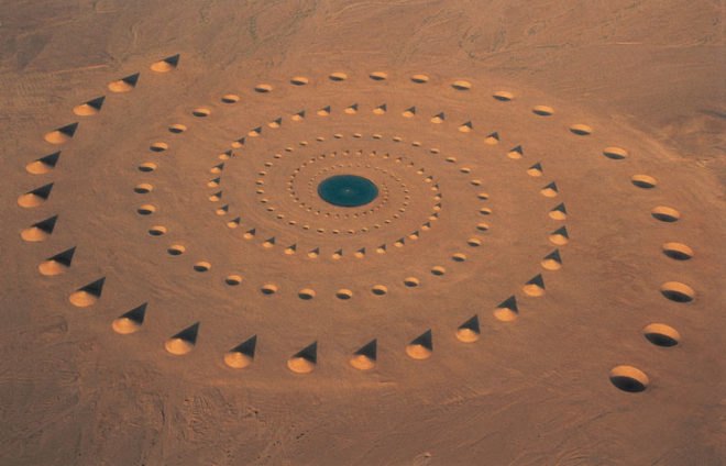 green design, eco design, sustainable design, Danae Stratou, Alexandra Stratou, Desert Breath, El Gouna, art installation Egypt, Land Art, Stella Constantinides