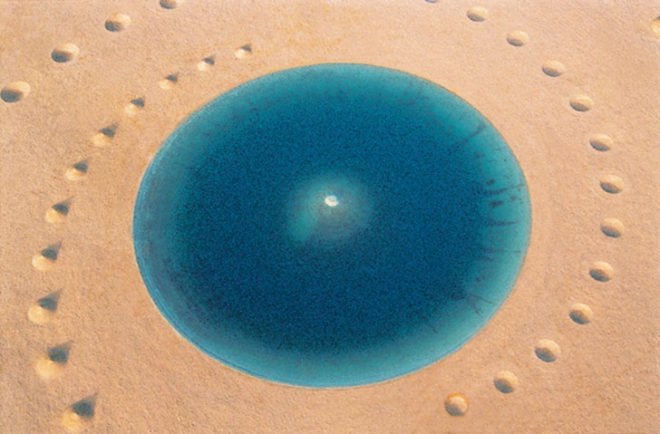 green design, eco design, sustainable design, Danae Stratou, Alexandra Stratou, Desert Breath, El Gouna, art installation Egypt, Land Art, Stella Constantinides