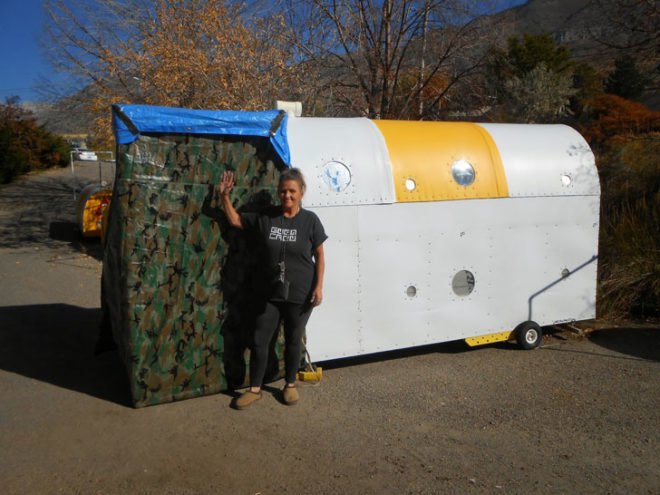 green design, eco design, sustainable design, tiny homes, homeless shelters, homeless microhomes, Quixote Village, panza, Camp quixote, Dignity village, Dignity Roller Pods, Gary Pickering, Occupy Madison